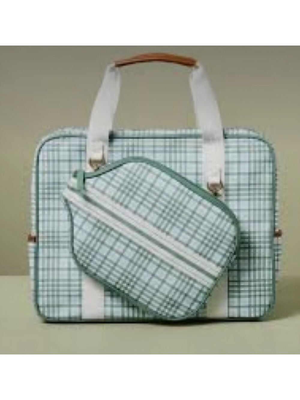 Hearth & Hand Paddle Ball Bag with Faux Leather Accents